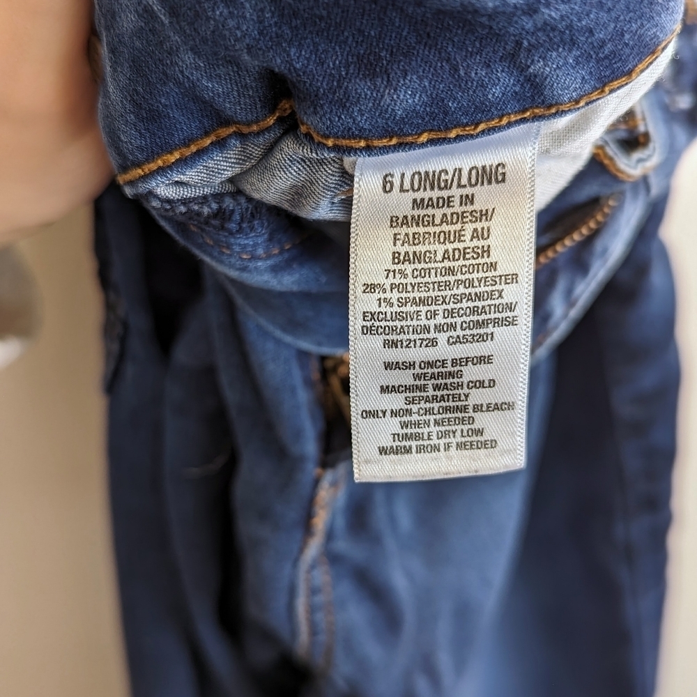 Aeropostale High Waisted Jeggings Size 6 Long - Picture 3 of 6